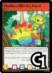 Rainbow Sticky Hand - Foil